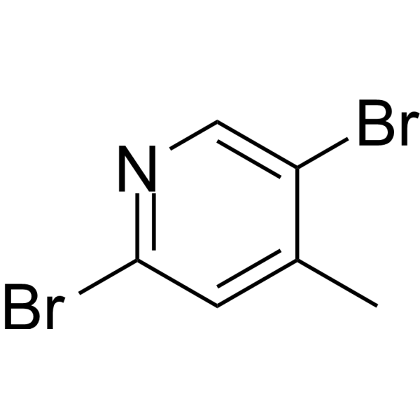 2,5-Dibromo-4-methylpyridine Chemical Structure