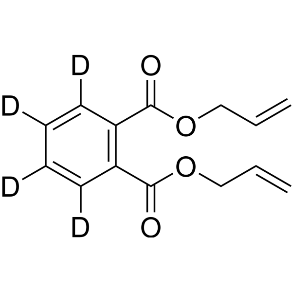 Diallyl phthalate-d<sub>4</sub> Chemical Structure