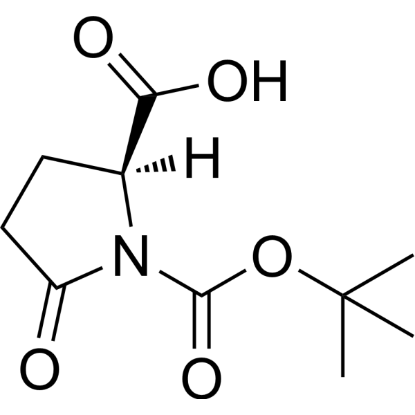 Boc-Pyr-OH Chemical Structure