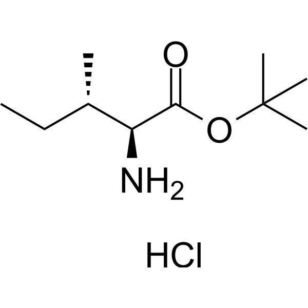 H-Ile-OtBu.HCl Chemical Structure