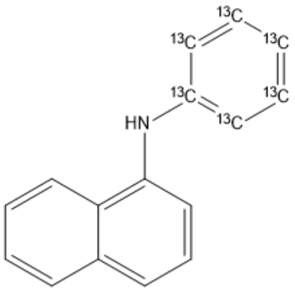 N-Phenylnaphthalen-1-amine-13C6 Chemical Structure