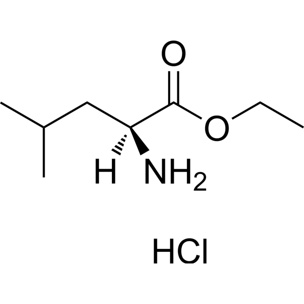 H-Leu-OEt.HCl Chemical Structure