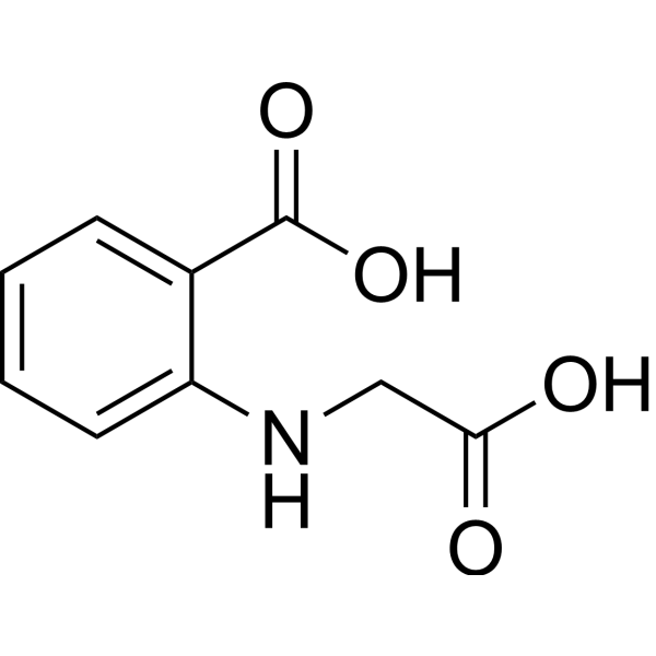 2-((Carboxymethyl)amino)benzoic acid Chemical Structure