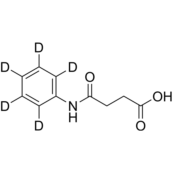 4-Anilino-4-oxobutanoic acid-d<sub>5</sub>