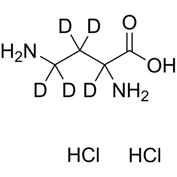 DL-2,4-Diaminobutyric acid-2,3,3,4,4-<em>d</em>5 dihydrochloride