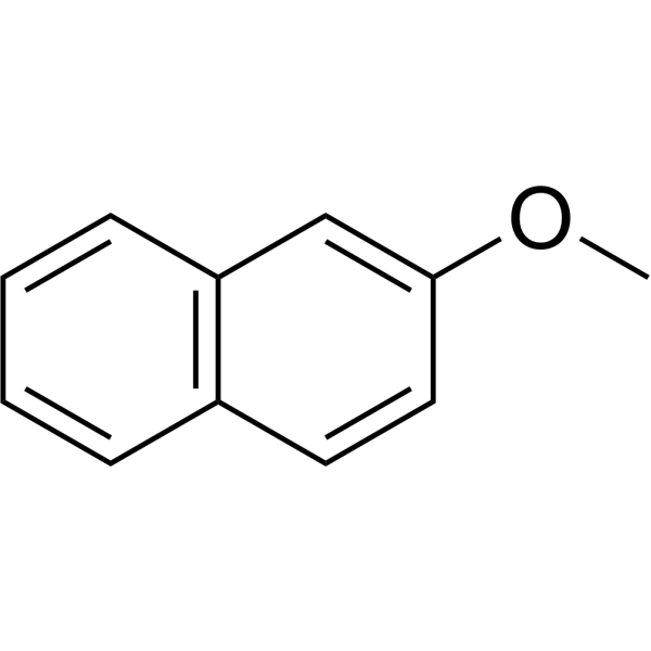 2-Methoxynaphthalene Chemical Structure