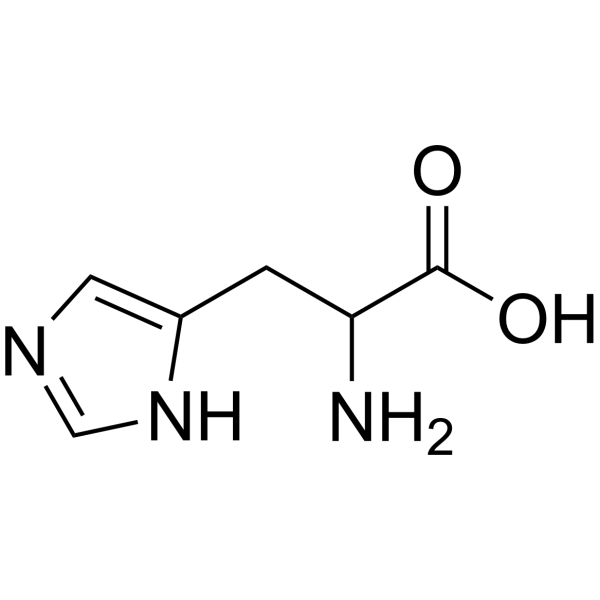 DL-Histidine Chemical Structure
