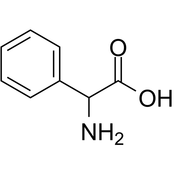 2-Phenylglycine Chemical Structure