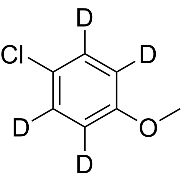1-<em>Chloro</em>-4-methoxybenzene-d4