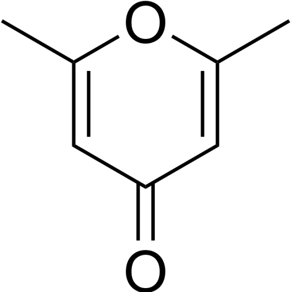 2,6-Dimethyl-4H-pyran-4-one Chemical Structure