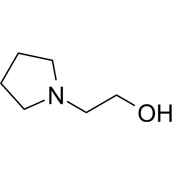 2-(Pyrrolidin-1-yl)ethanol Chemical Structure