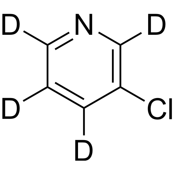 3-Chloropyridine-d<sub>4</sub> Chemical Structure