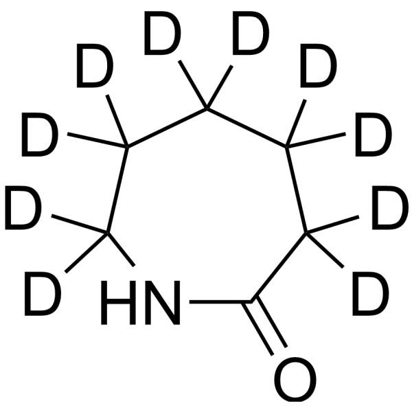Azepan-2-one-d<sub>10</sub> Chemical Structure