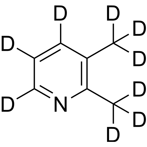 2,3-Dimethylpyridine-d<sub>9</sub> Chemical Structure