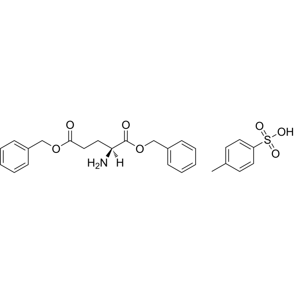Dibenzyl L-glutamate tosylate Chemical Structure