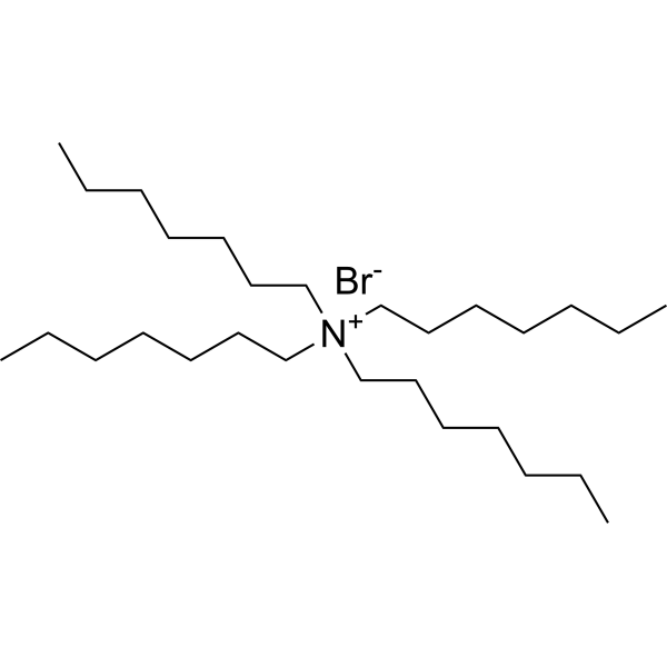 Tetraheptylammonium bromide (>98%,BC) Chemical Structure
