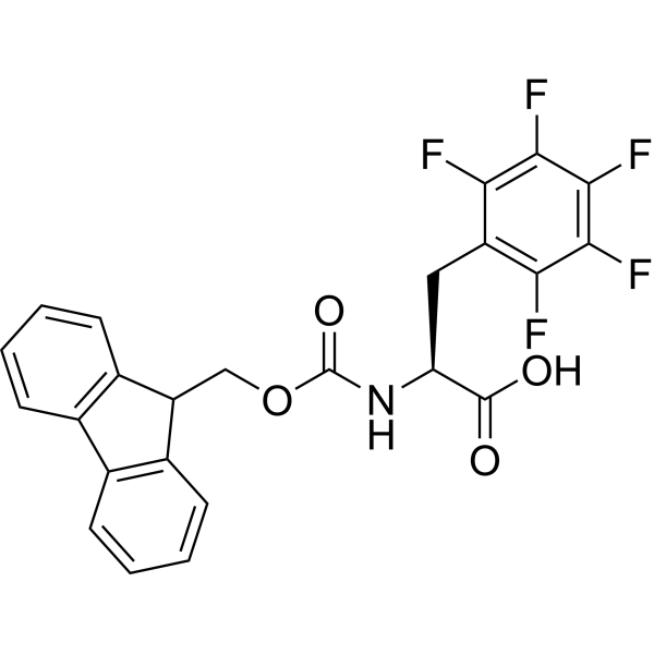 Fmoc-Phe(F5)-OH Chemical Structure