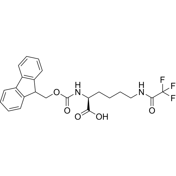 Fmoc-Lys(Tfa)-OH Chemical Structure