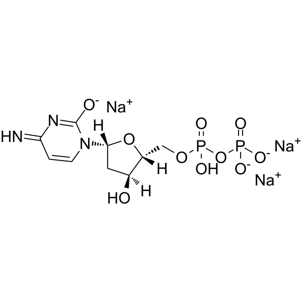 2'-Deoxycytidine-5'-diphosphate trisodium Chemical Structure