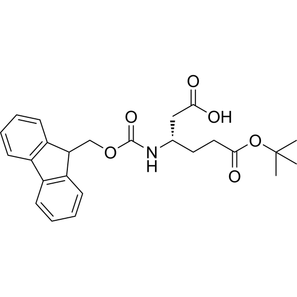 Fmoc-β-HoGlu(OtBu)-OH Chemical Structure