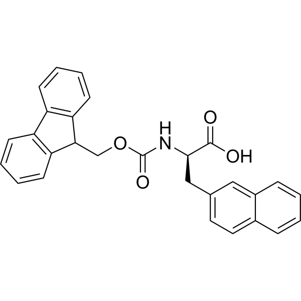 Fmoc-D-2-Nal-OH Chemical Structure