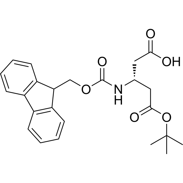 Fmoc-β-HoAsp(OtBu)-OH Chemical Structure