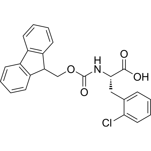 Fmoc-Phe(2-Cl)-OH Chemical Structure