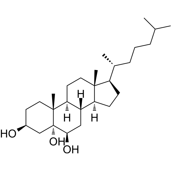 <em>3</em>β,<em>5</em>α,6β-Trihydroxycholestane