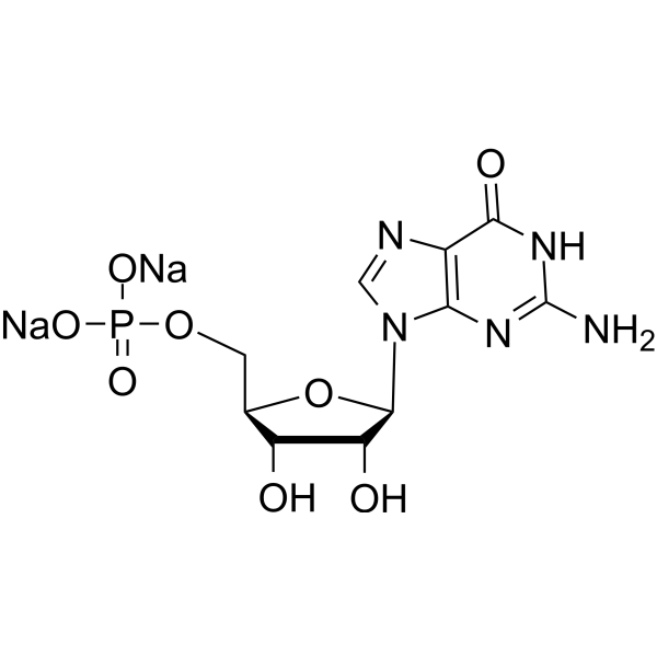 5'-Guanylic acid disodium salt Chemical Structure
