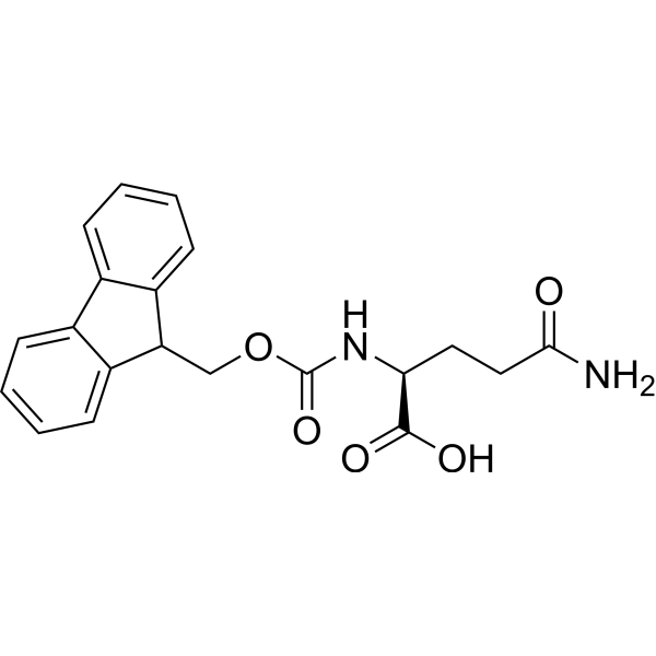 Fmoc-L-glutamine Chemical Structure