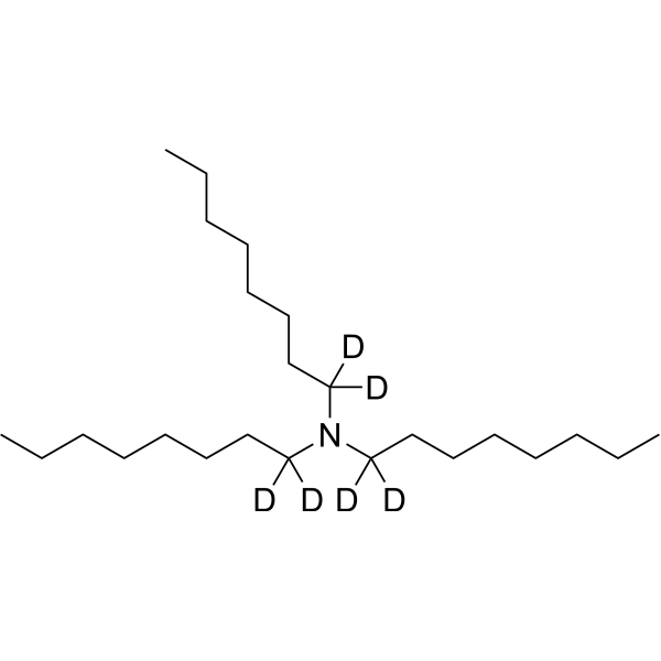 Trioctylamine-d<sub>6</sub> Chemical Structure