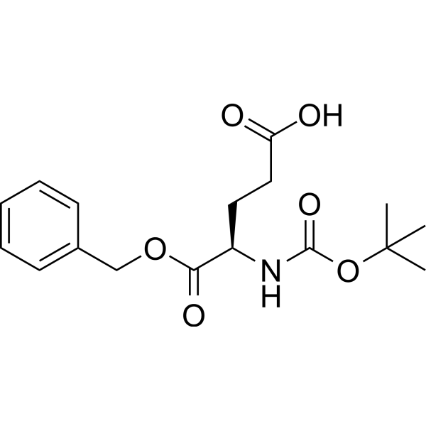 Boc-D-Glu-OBzl Chemical Structure