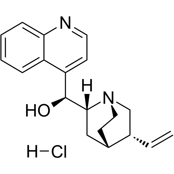 Cinchonine hydrochloride Chemical Structure