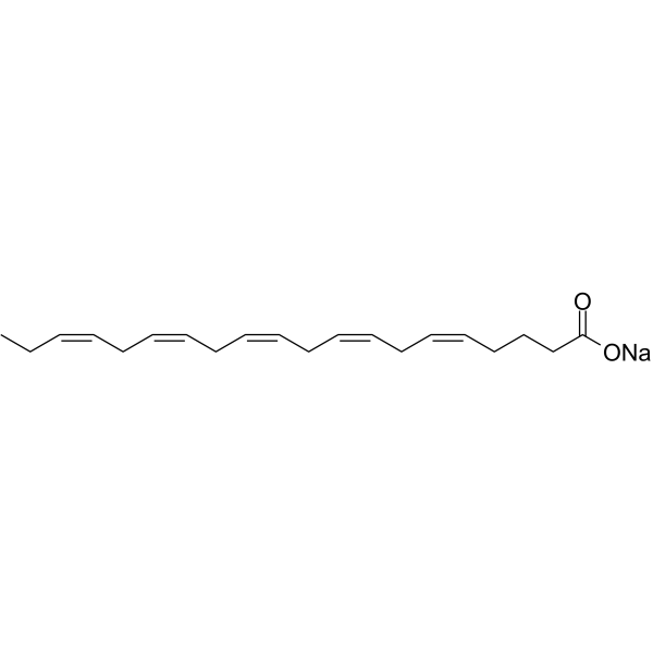 Eicosapentaenoic Acid sodium Chemical Structure