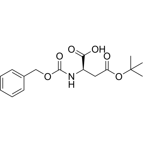 Z-D-Asp(OtBu)-OH Chemical Structure