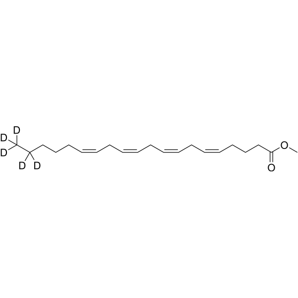Arachidonic acid-d5 methyl ester Chemical Structure