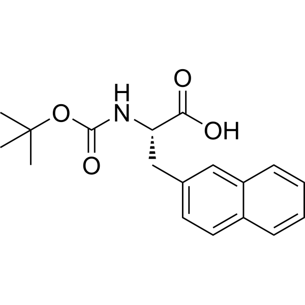 Boc-2-Nal-OH Chemical Structure