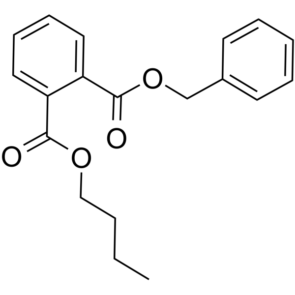 Benzyl butyl phthalate Chemical Structure