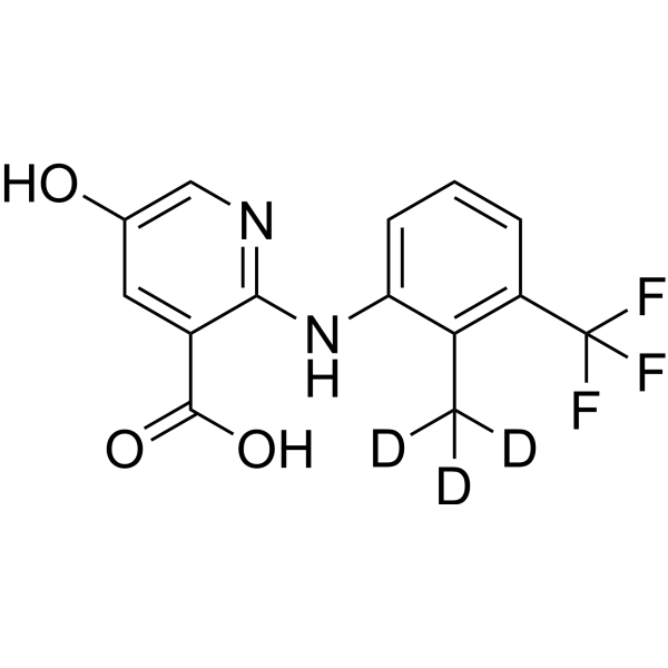 5-Hydroxy Flunixin-d<em>3</em> (Major)