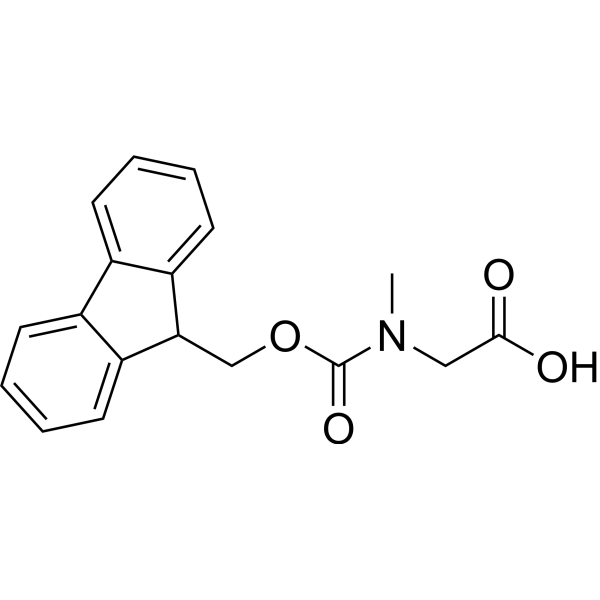 Fmoc-Sar-OH Chemical Structure
