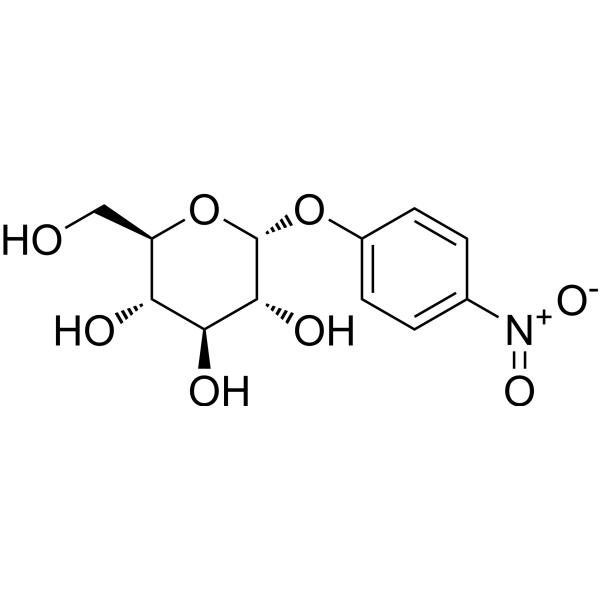 4-Nitrophenyl a-D-glucopyranoside Chemical Structure
