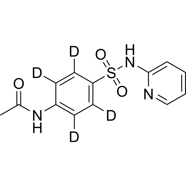 <em>N</em>-Acetyl sulfapyridine-d4