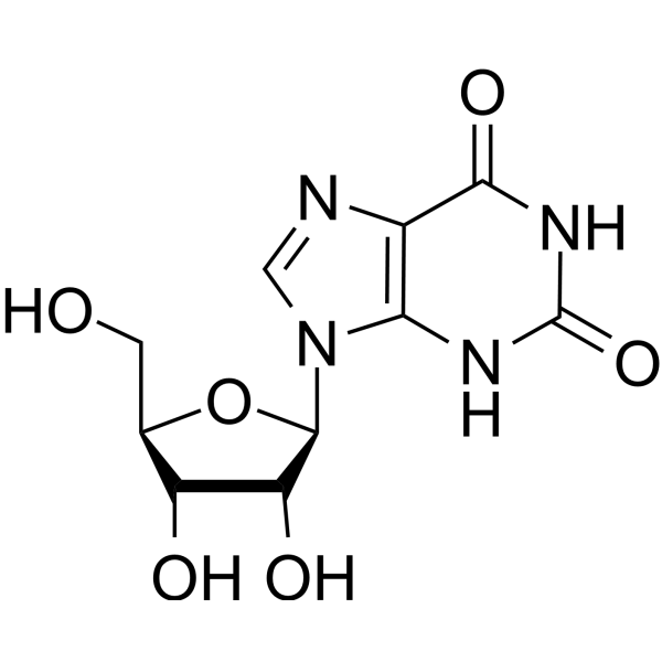 Xanthosine Chemical Structure
