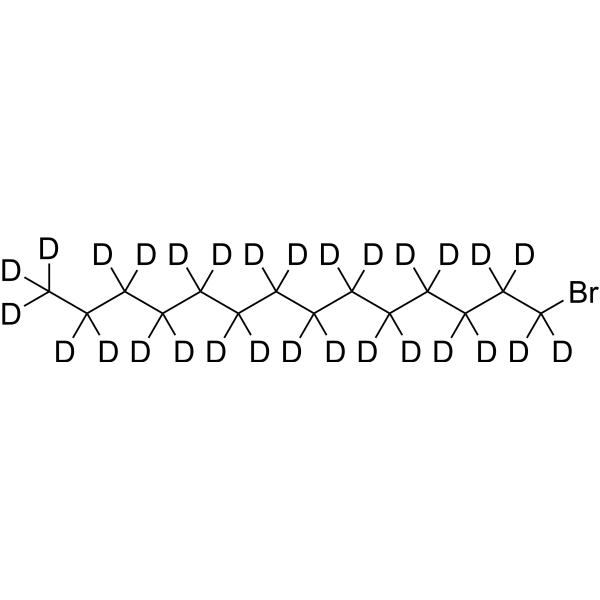 1-Bromotetradecane-d<sub>29</sub> Chemical Structure