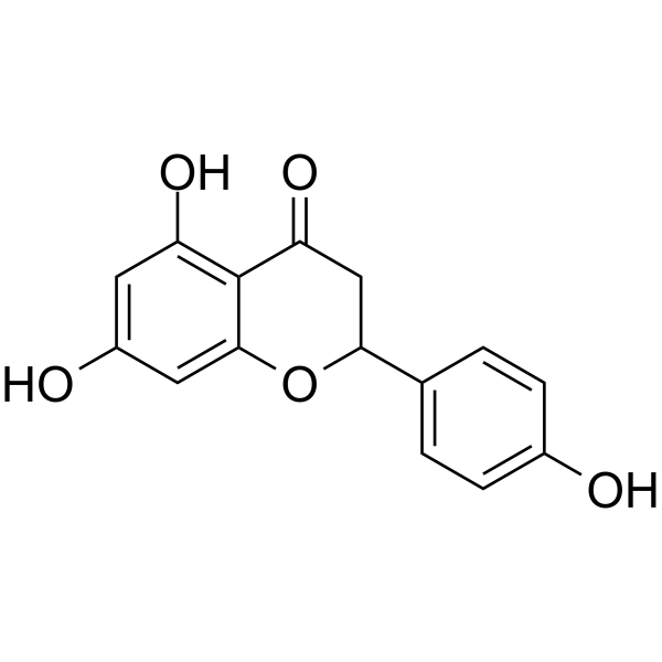 (±)-Naringenin Chemical Structure