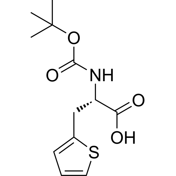 (S)-<em>2</em>-((tert-Butoxycarbonyl)<em>amino</em>)-3-(thiophen-<em>2</em>-yl)propanoic acid