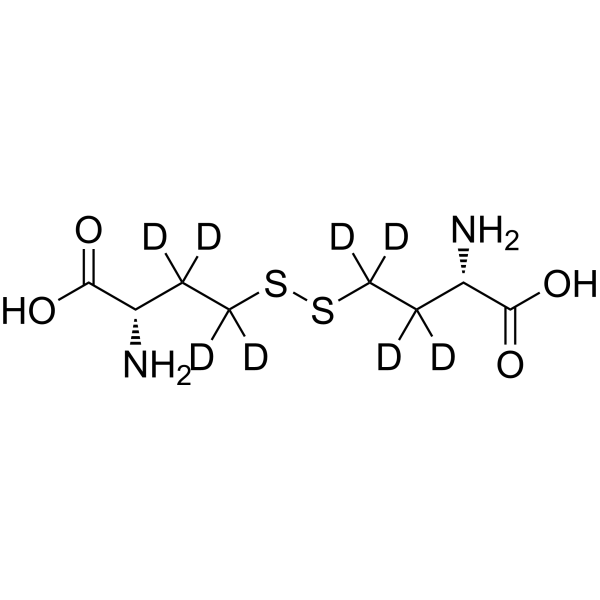 L-Homocystine-d<sub>8</sub> Chemical Structure