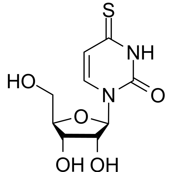 4-Thiouridine Chemical Structure