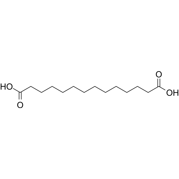 Tetradecanedioic acid Chemical Structure