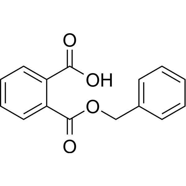 Monobenzyl phthalate Chemical Structure